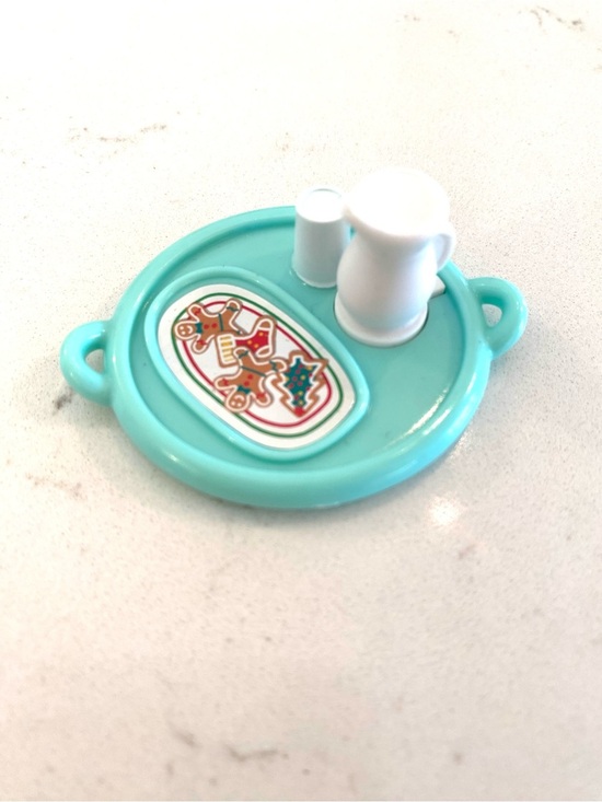 Jazwares Other - Peppa Pig Christmas Holiday Tray Accessory Gingerbread Cookies Milk Replacement
